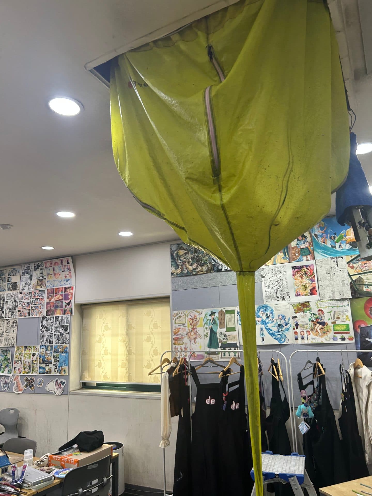 웹툰·미술학원 8개 지점 에어컨 청소 시공사례 4